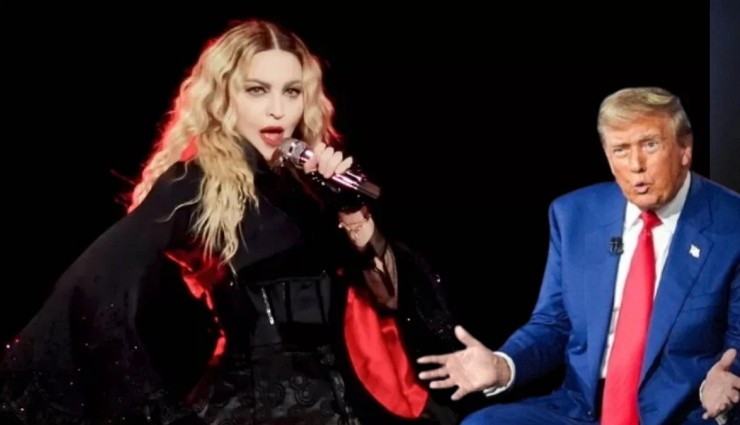 Madonna'dan Trump'a: 'Tecavüzcü ve Yobaz!'