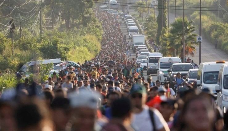 Meksika'dan Binlerce Göçmen Yola Çıktı!