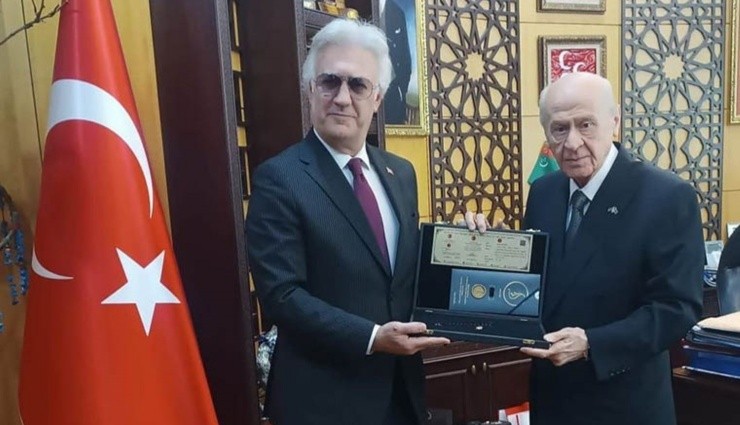 Tamer Karadağlı Devlet Bahçeli'yi Ziyaret Etti!