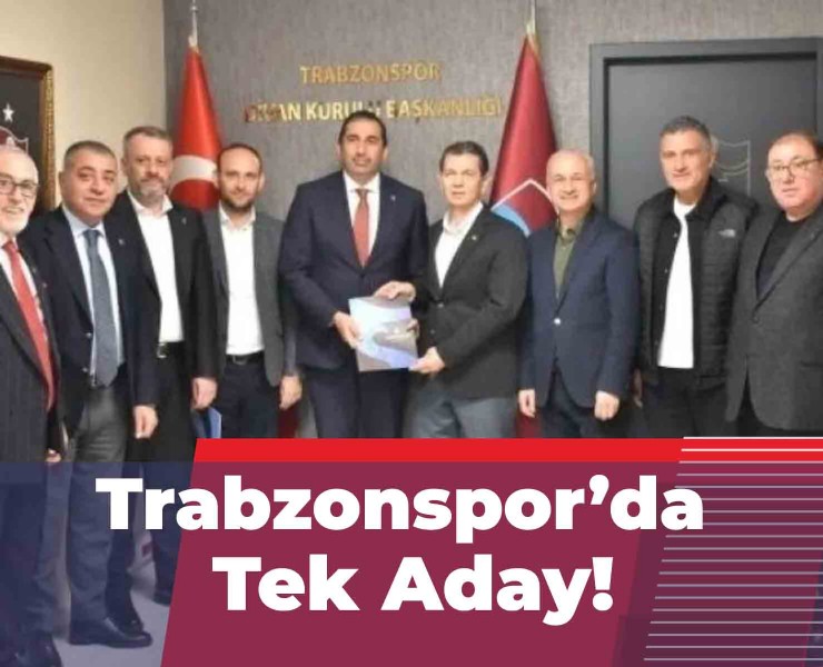 Trabzonspor'da Tek Aday Ertuğrul Doğan!