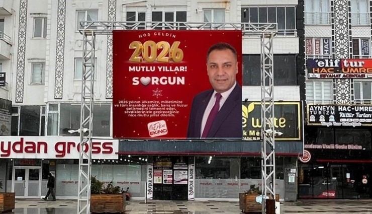 MHP'li Sorgun Belediyesi 2026'yı Kutluyor!