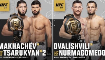 UFC 311 Açıklandı: İki Kemer Maçı Birden!