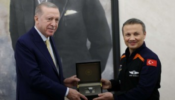 Erdoğan, Alper Gezeravcı'yı Kabul Etti!