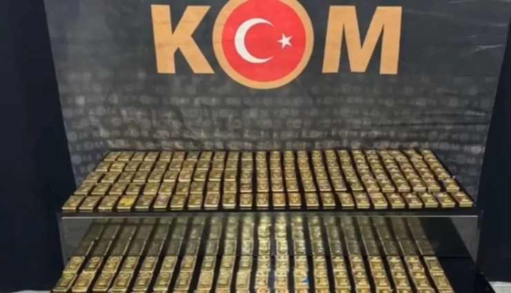 Hakkari'de 221 Kg Kaçak Külçe Altın Ele Geçirildi!