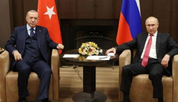 Cumhurbaşkanı Erdoğan, Putin'le Görüştü!