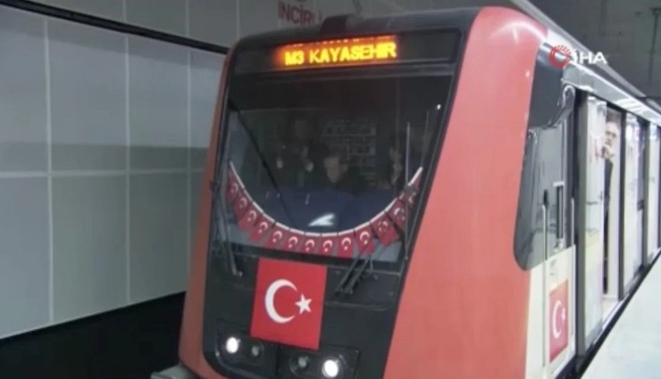 Erdoğan Yeni Metro Hattının Test Sürüşünü Yaptı!