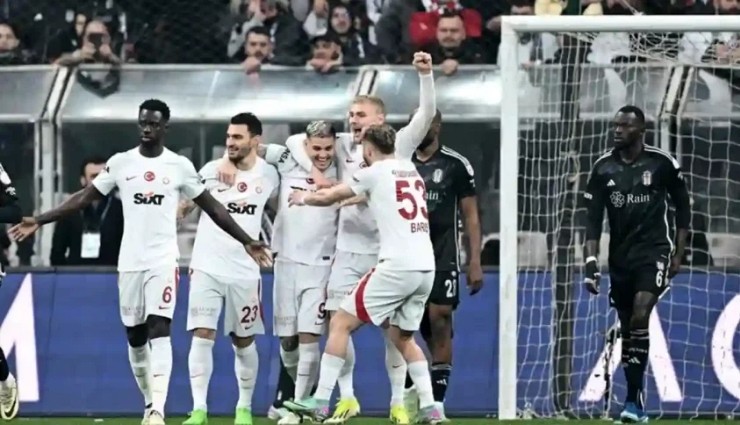 Galatasaray Dev Derbide Beşiktaş’ı Tek Golle Devirdi!