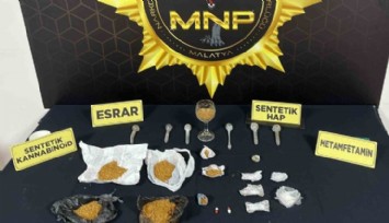 Malatya'da Narkotik Operasyonu: 3 Kişi Tutuklandı!
