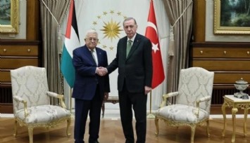 Erdoğan, Mahmud Abbas'la Görüştü!