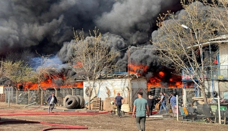 Ankara'da Hurdacılar Sitesi'nde Yangın Çıktı!