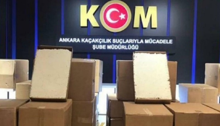 Ankara'da Kaçak Tütün Operasyonu: 4 Gözaltı!