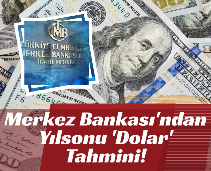 Merkez Bankası'ndan Yılsonu 'Dolar' Tahmini!