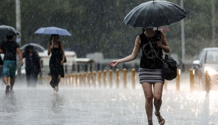 Meteoroloji'den Kuvvetli Yağış Uyarısı!