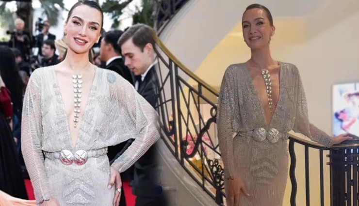 Birce Akalay İddialı Tarzıyla Cannes'a Damga Vurdu!