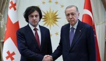 Erdoğan, Gürcistan Başbakanı Kobakhidze İle Görüştü!