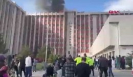 Trakya Üniversitesi Tıp Fakültesi Hastanesi'nde Yangın!