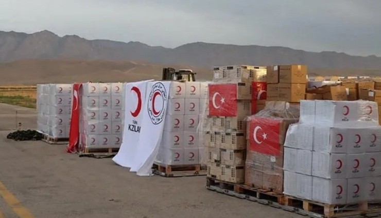 Türkiye, Afganistan'a 24 Tonluk İnsani Yardım Yaptı!