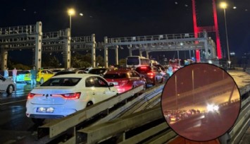 15 Temmuz Şehitler Köprüsü Trafiğe Kapatıldı!