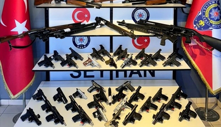 Adana'da Ruhsatsız 2 Bin 218 silah Ele Geçirildi!