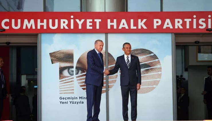 Erdoğan'ın, CHP Lideri Özel'i Ziyareti Sona Erdi!
