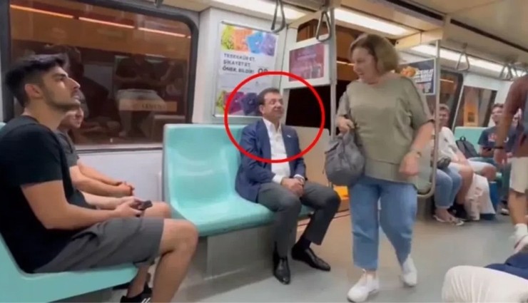İmamoğlu, Metroda Vatandaşlarla Yolculuk Etti!