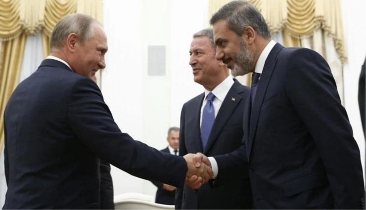 Putin, Dışişleri Bakanı Fidan ile Görüştü!