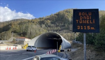 Bolu Dağı Tüneli İstanbul Yönü, 50 Gün Ulaşıma Kapatılacak!