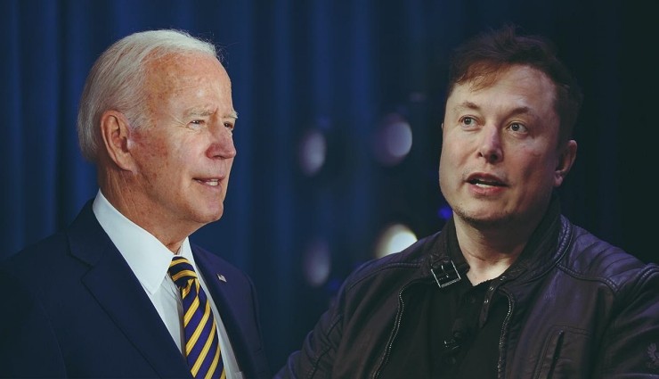 Elon Musk da Biden'a Yüklendi!