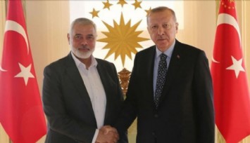 Erdoğan'dan Hamas Lideri Haniye'nin Ailesine Taziye Telefonu!