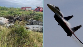Gürcistan'da Eğitim Uçuşu Sırasında Savaş Uçağı Düştü!