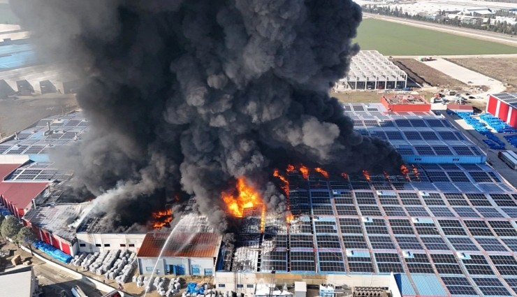 Kırklareli'nde Fabrika Yangını Kontrol Altında!