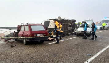 Kırşehir'de Zincirleme Kaza: 3 Ölü 18 Yaralı!