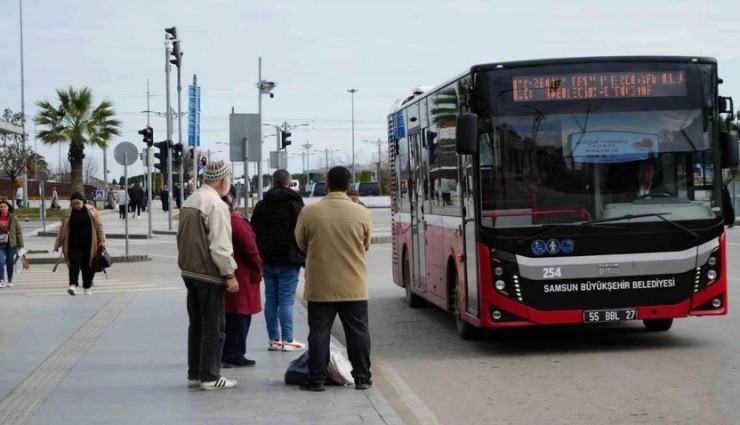 Samsun'da Toplu Taşımaya Zam!