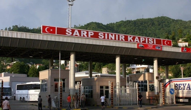 Sarp Sınır Kapısı'nda Rekor!