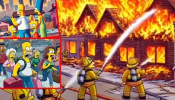 The Simpsons, Los Angeles Yangınını da Öngörmüş!