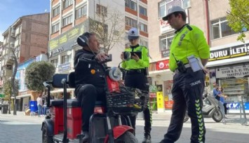 Trafiğe Kapalı Caddeye Giren Motosikletlere Ceza Yağdı!