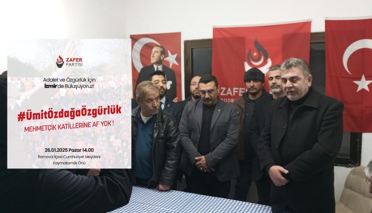 Zafer Partisi'nden 'Katillere Af Yok' Mitingi!