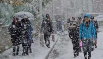 Birçok İlde Okullara Kar Tatili!