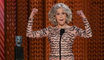 Jane Fonda'dan Trump'a Gönderme!