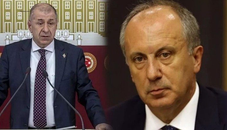 Muharrem İnce'den 'Ümit Özdağ' İsyanı!