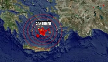 Santorini’de Alarm: Kaldera Türkiye’ye Doğru İlerliyor!