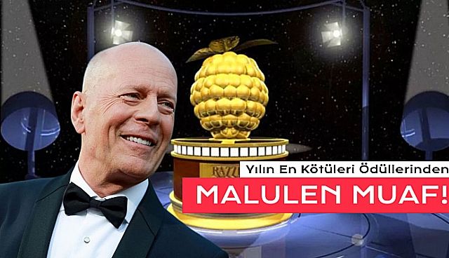 Bruce Willis'in Altın Ahududu Ödülü İptal Edildi!