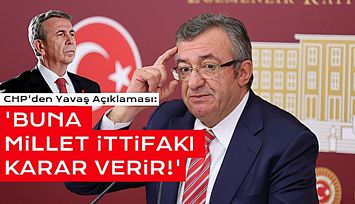 CHPden Flaş Mansur Yavaş Açıklaması!