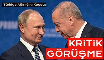 Cumhurbaşkanı Erdoğan Putin İle Görüştü.