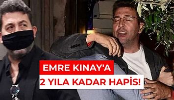 Emre Kınay, 2 Yıl Hapisle Yargılanıyor