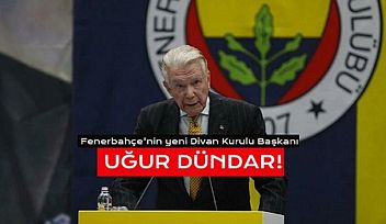 Flaş! Fenerbahçe'nin Yeni Yüksek Divan Kurulu Başkanı Uğur Dündar Oldu!