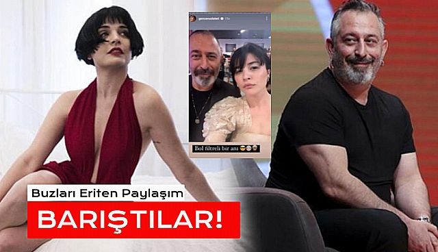 Gonca Vuslateri ile Cem Yılmaz Barıştı