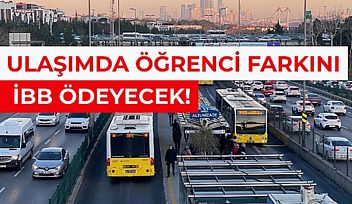 İstanbul'da Ulaşımda Öğrenci Farkını İBB Karşılayacak!