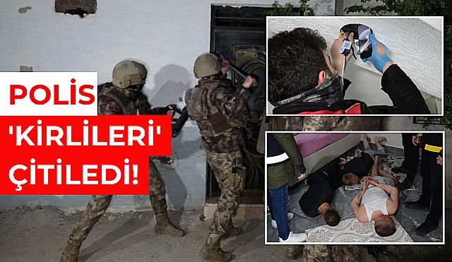 Polis 'Bahar Temizliği' Operasyonu Yaptı!