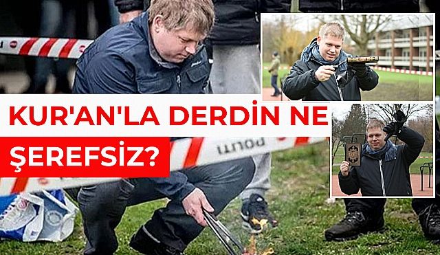 Polis Koruması Altında Kur'an-ı Kerim'i Yaktılar!